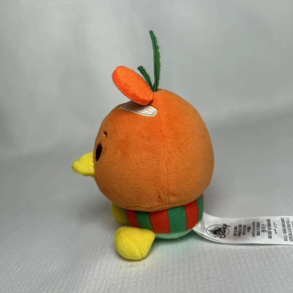 Disney Munchlings Micro Plush Orange Bird Citrus Cupcake Soft Stuffed Animal Toy - Picture 6 of 7